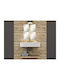 854699 Badezimmerspiegel Set 28x30cm