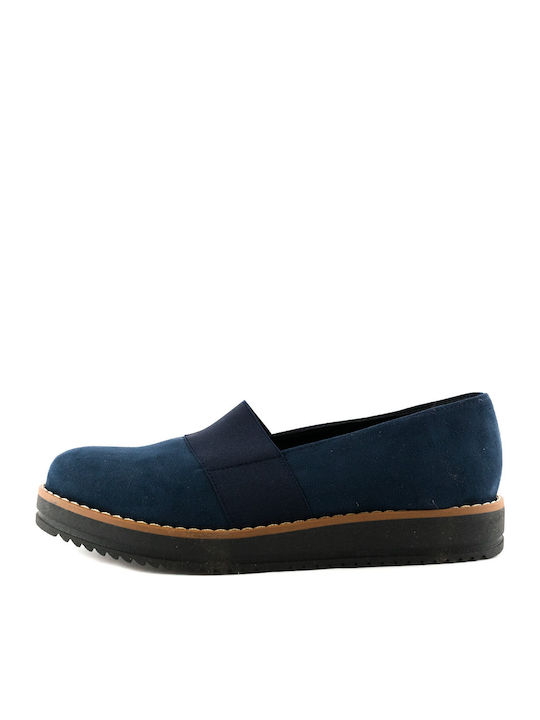 Juliet Γυναικεία Slip-On Navy Μπλε