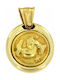 Mertzios.gr Charm Zodiac Sign from Gold 14K