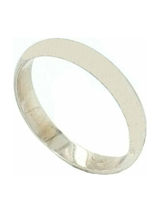 Mertzios.gr Women's Ring Small Wedding Ring from Steel Gold Plated