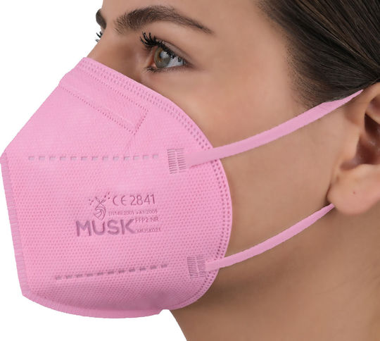 Musk Meltblown Protective Mască de protecție FFP2 Roz 1buc