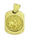 Mertzios.gr Charm Zodiac Sign from Gold 14K