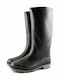 Love4shoes Love4shoes 0001 Non-Slip Work Wellies Knee Black