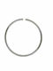 Mertzios.gr Nasenpiercing aus 14K Weißgold 11mm