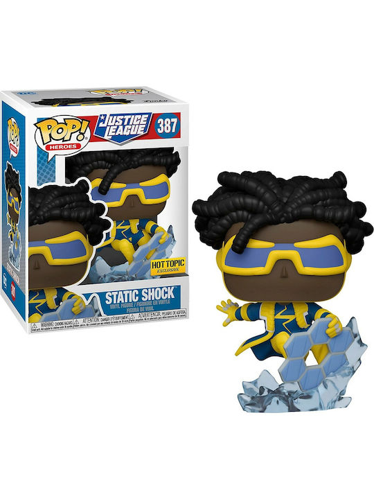 Funko Pop! Heroes: Justice League - Static Shock 387 Special Edition