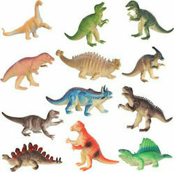 Kruzzel Plastic Dinosaur Set 12pcs (Miscellaneous Designs) Kruzzel Plastic Dinosaur Set 12pcs (Miscellaneous Designs)