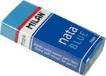 Milan Eraser for Pencil and Pen Nata 1pcs Blue