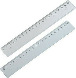 Ruler Plastic Transparent 20cm ilca