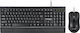 T-Wolf TF330 Tastatur & Maus Set Englisch UK