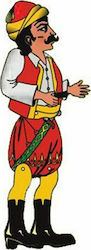 Afoi Kalantzi Schattentheaterfigur Figur Βελιγκέκας Afoi Kalantzi Schattentheaterfigur Figur Βελιγκέκας