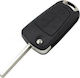 Foldable Car Key Shell with Blade with 3 Buttons for Opel Flip