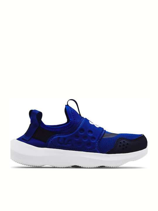 Under Armour Runplay Παιδικά Sneakers Slip-on Μπλε