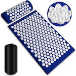 Acupressure Set Blue Mat Massage Acupressure for the Neck & the Body Blue 27257