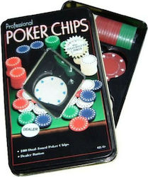 Set 100 Poker Chips