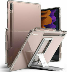 Ringke Fusion Combo Umschlag Rückseite Kunststoff Transparent (Galaxy Tab S7+)