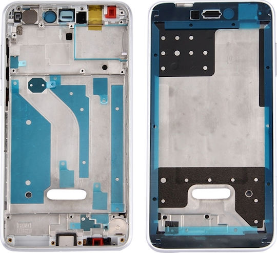 Middle Frame White for Huawei P8 Lite