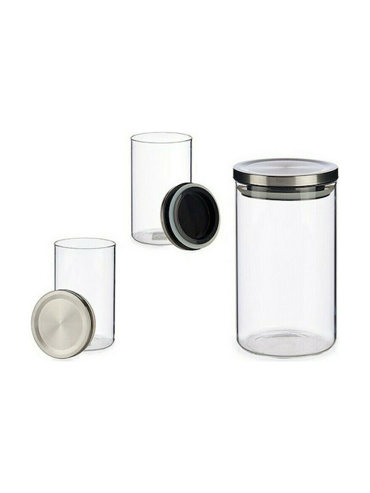 Set 1Stück Gläser Allgemeine Verwendung mit luftdichtem Deckel Glas 1000ml