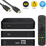 Infomir TV Box MAG522W1 4K UHD με WiFi USB 2.0 1GB RAM και 4GB Αποθηκευτικό Χώρο με Λειτουργικό Linux