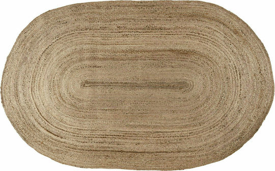 Balsan Χαλί Ορθογώνιο Καλοκαιρινό από Γιούτα Grey / natural 110x170cm