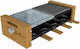 Cecotec Grill 8400 Wood Mixgrill Tabletop Grătar Electric Placă Striată 1200W cu Termostat Reglabil