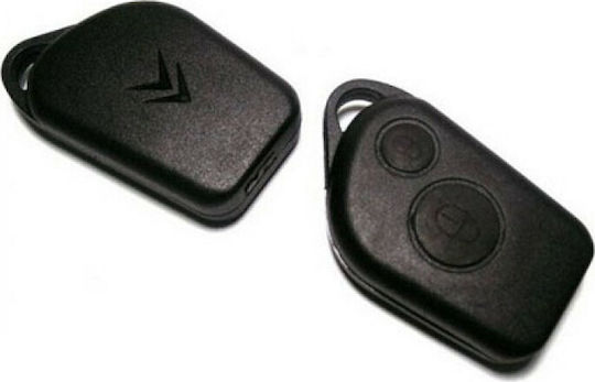 Car Key Shell with 2 Buttons for Citroen
