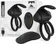 Tardenoche Reerin Dual Vibrating Ring with USB Remote Control Black