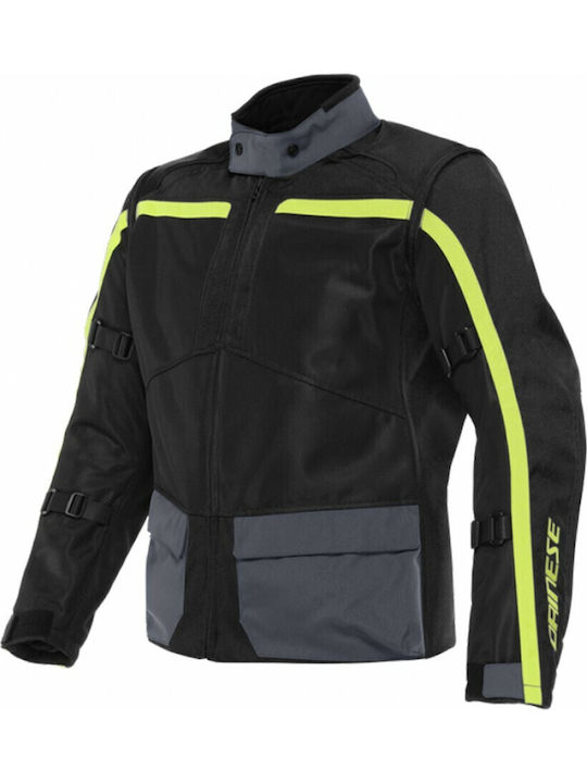 Dainese Outlaw Tex Men's Motorcycle Jacket Seasons Black/Black