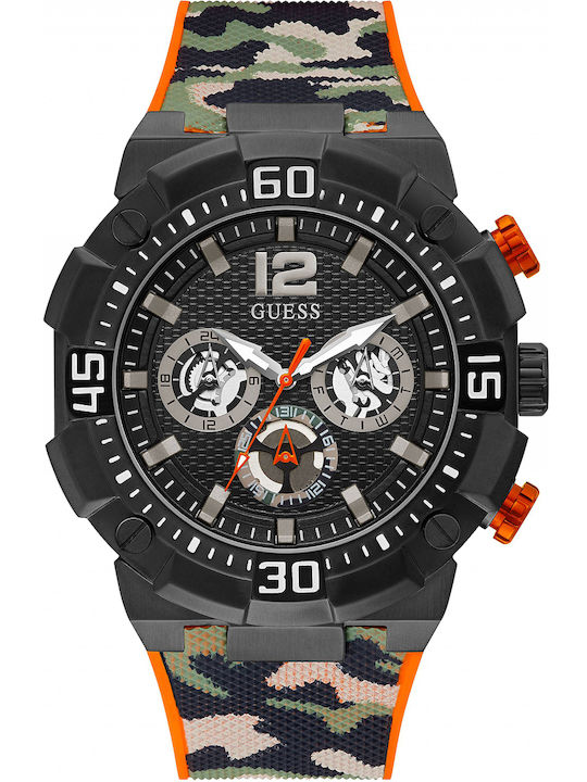Guess Ceas Barbati 50mm Cronograf Baterie cu Că...