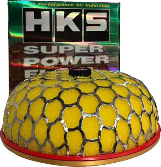 HKS Φιλτροχοάνη Κλειστού Τύπου JBR 8008 100mm Universal Κίτρινο