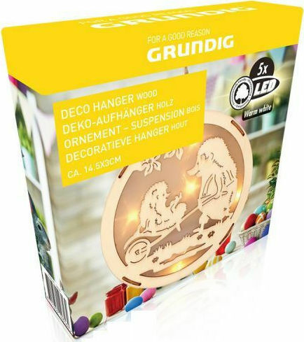 Grundig 14616H Decorative Lamp Figure White 4pcs