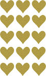 bsb Stickers Gold Hearts