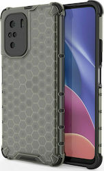 Hurtel Honeycomb Back Cover Πλαστικό Μαύρο (Poc...