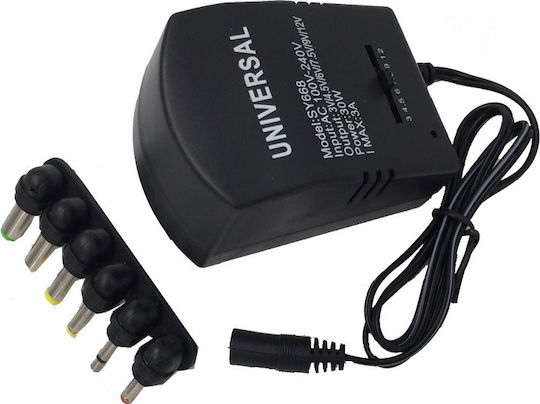 Universal Power Adapter 3A 30W with Plug Set (SY668)