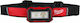 Milwaukee Rechargeable Headlamp LED IP54 with Maximum Brightness 450lm IR HL450