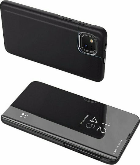 Hurtel Clear View Buchen Sie Kunststoff Schwarz (Realme 8/8 Pro)