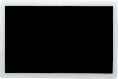 Ecranul și mecanismul tactil de Înlocuire alb (Huawei MediaPad T5)
