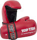 Top Ten Point Fighter Boxhandschuhe für Kampf Rot