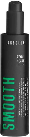 Absoluk Hair Care Κρέμα Μαλλιών Style & Care Smooth για Ίσιωμα με Δυνατό Κράτημα 175ml
