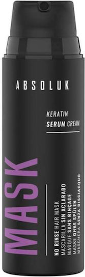 Absoluk Hair Care Mască De Păr Cu Keratină Fără Clătire Pentru Fortifiere Cu Keratină 150ml