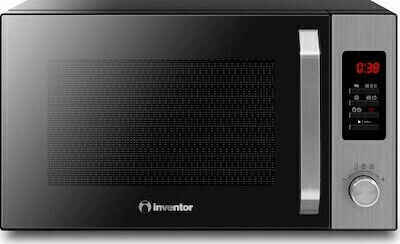 Inventor Φούρνος Μικροκυμάτων με Grill 23lt Μαύρος