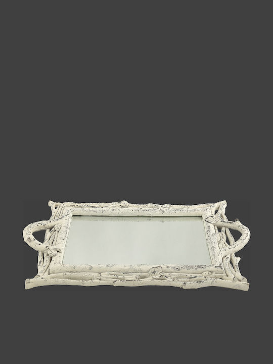 La Vista Wedding Tray made of Wood Beige 1pcs