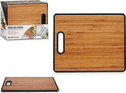 BigBuy Rectangular Wooden Chopping Board Brown 30x38cm