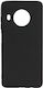 Matt Silicone Back Cover Black (Xiaomi Mi 10T Lite)