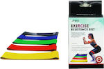 JT-010 Loop Resistance Bands Set 5pcs Multicolour