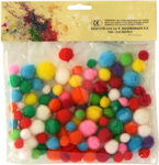 Craft Pom Pom Set of 100pcs