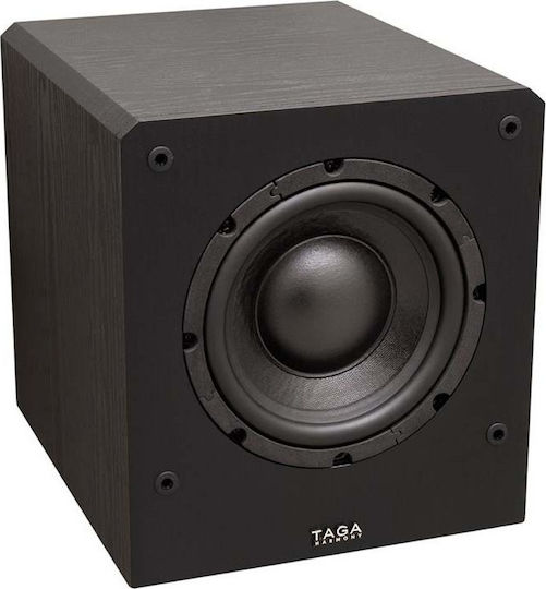 Taga Harmony TSW-80 TSW-80-BL Active Subwoofer with Speaker 8" 260W Black