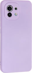 Bodycell Square Liquid Back Cover Σιλικόνης Λιλ...
