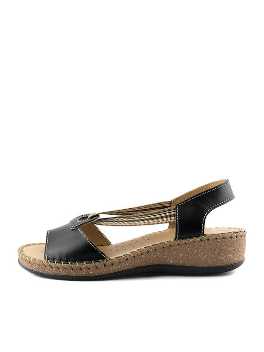 Ovvio 30 Women's Leather Platform Shoes Black