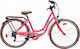 Energy Energy Retro 28" 2020 Φούξια Ποδήλατο Πόλης με 6 Ταχύτητες