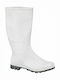 Cockers Non-Slip Work Wellies Knee White